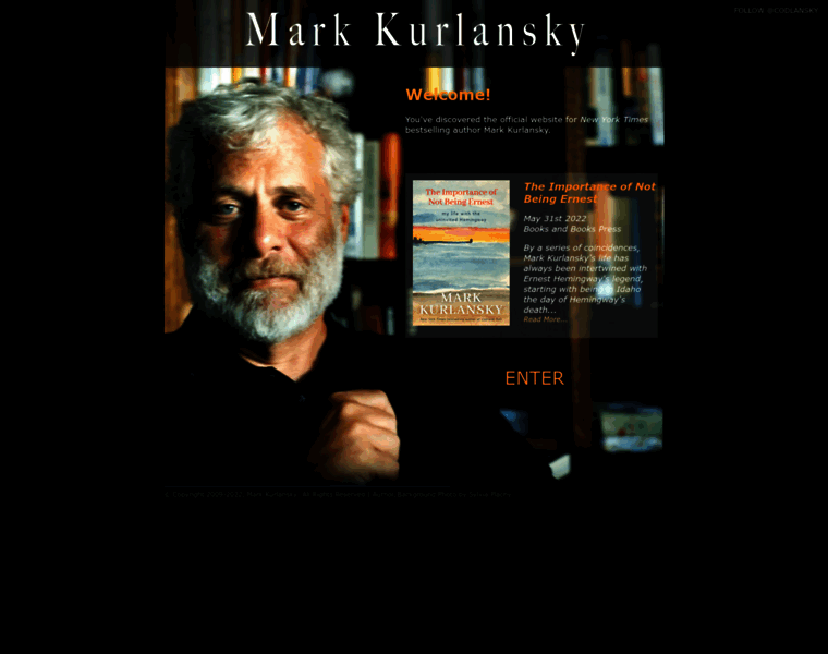 Markkurlansky.com thumbnail