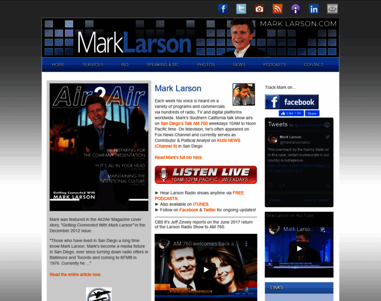 Marklarson.com thumbnail