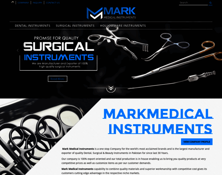 Markmedicalinstruments.com thumbnail