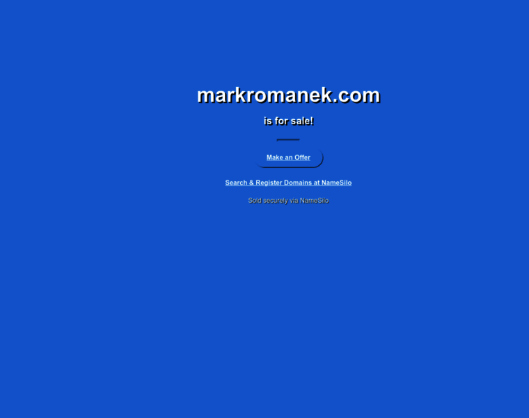 Markromanek.com thumbnail