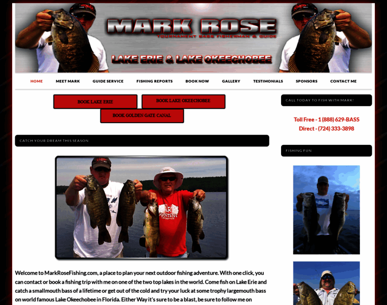 Markrosefishing.com thumbnail