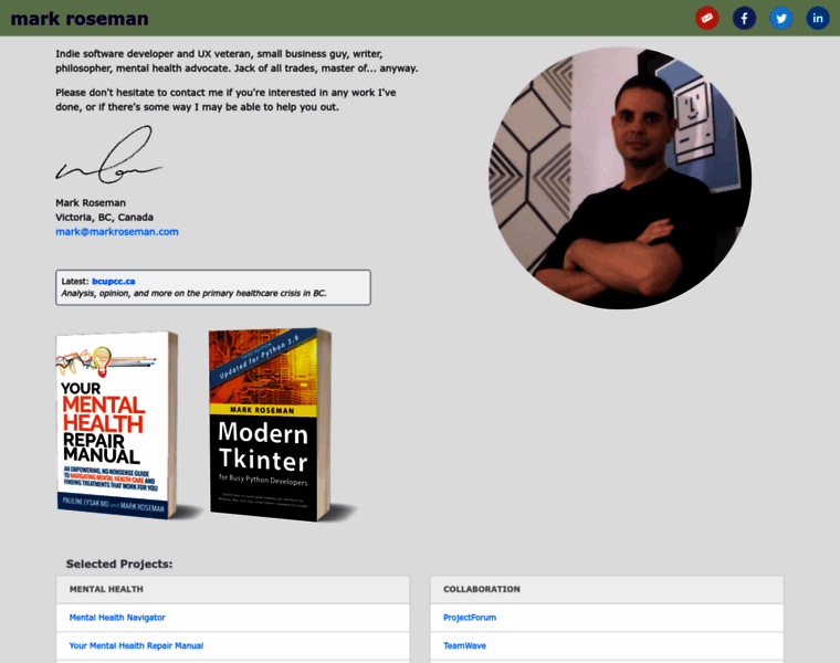 Markroseman.com thumbnail Markroseman.com thumbnail