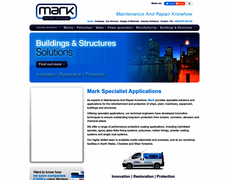 Markspecialistapplications.co.uk thumbnail