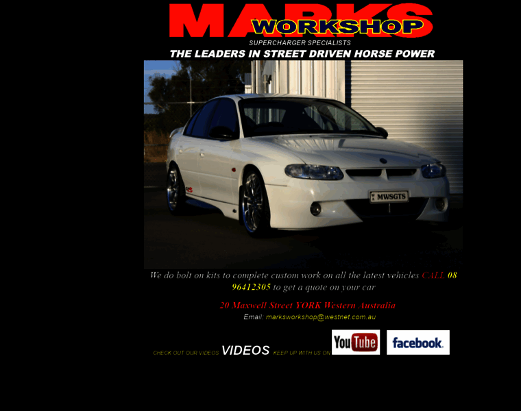 Marksworkshop.com.au thumbnail Marksworkshop.com.au thumbnail