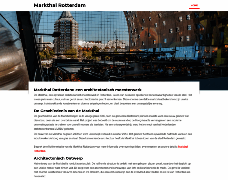 Markthalrotterdam.nl thumbnail