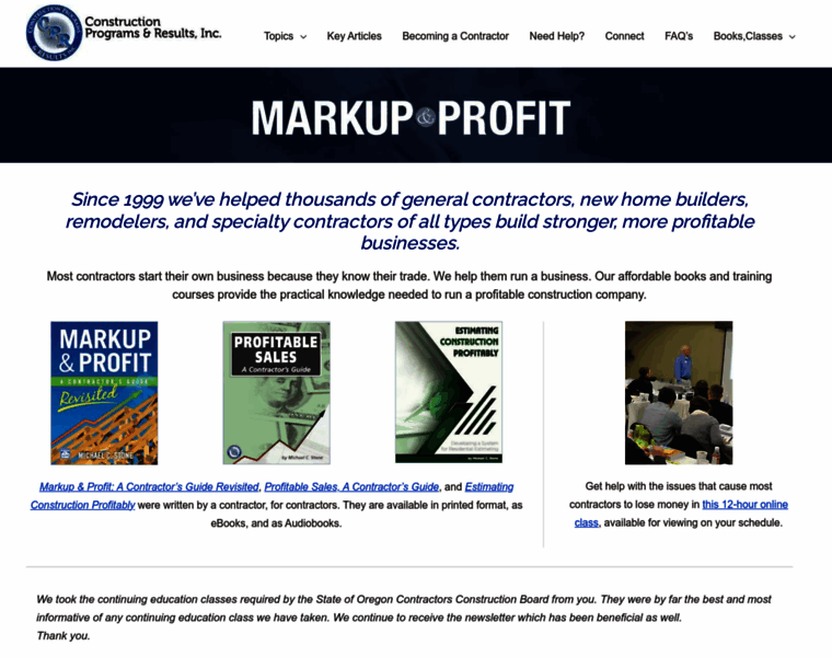 Markupandprofit.com thumbnail