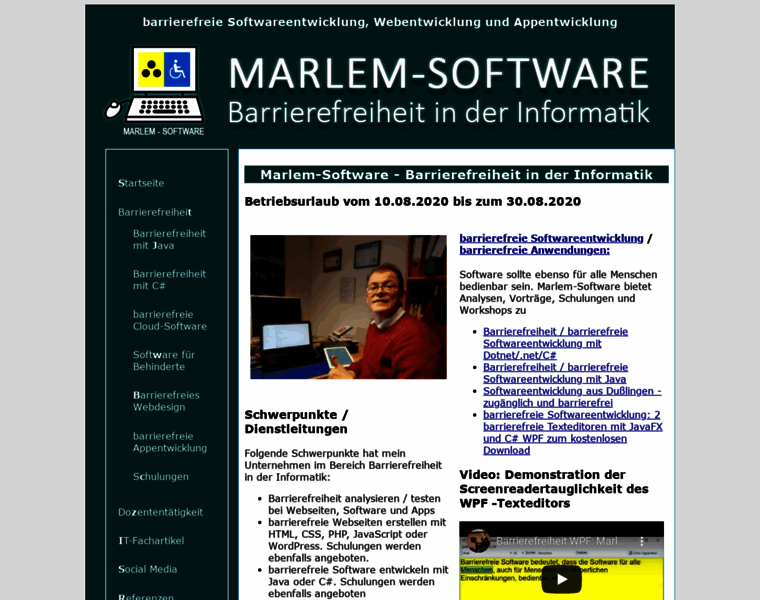 Marlem-software.de thumbnail