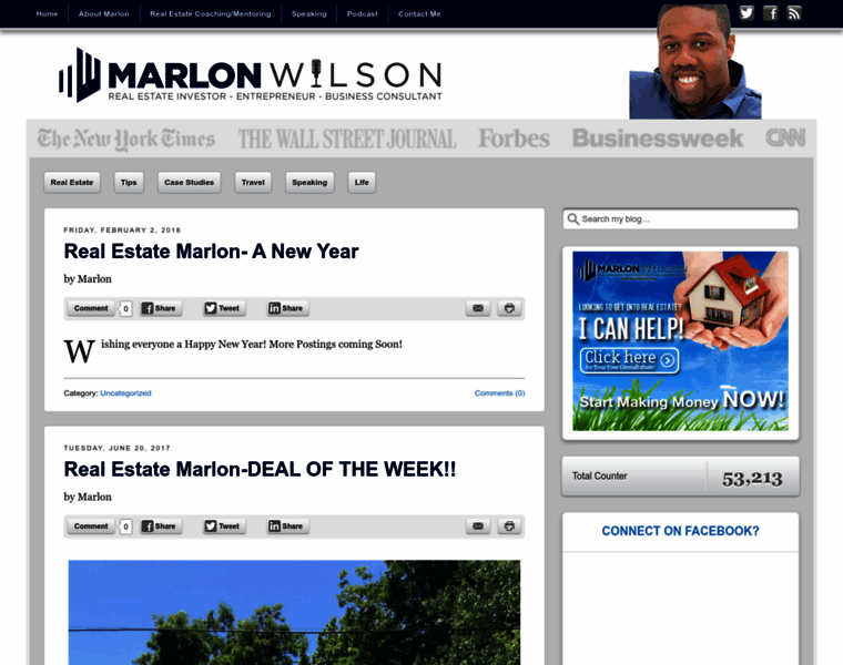 Marlonwilson.com thumbnail