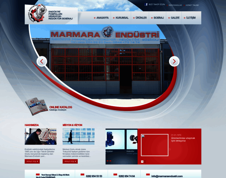 Marmaraendustri.com thumbnail