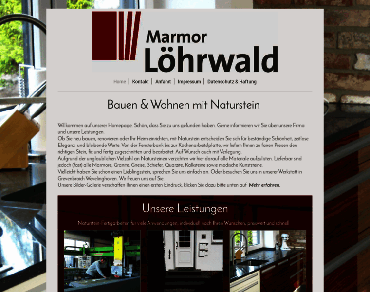 Marmor-loehrwald.de thumbnail