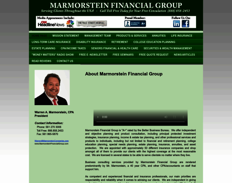 Marmorsteinfinancialgroup.com thumbnail