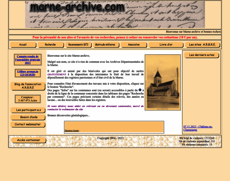 Marne-archive.com thumbnail