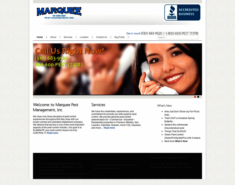 Marqueepestmanagement.com thumbnail