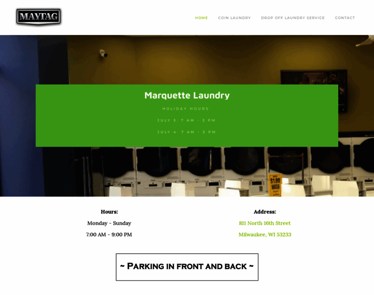 Marquettelaundry.com thumbnail