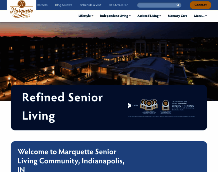 Marquetteseniorliving.org thumbnail