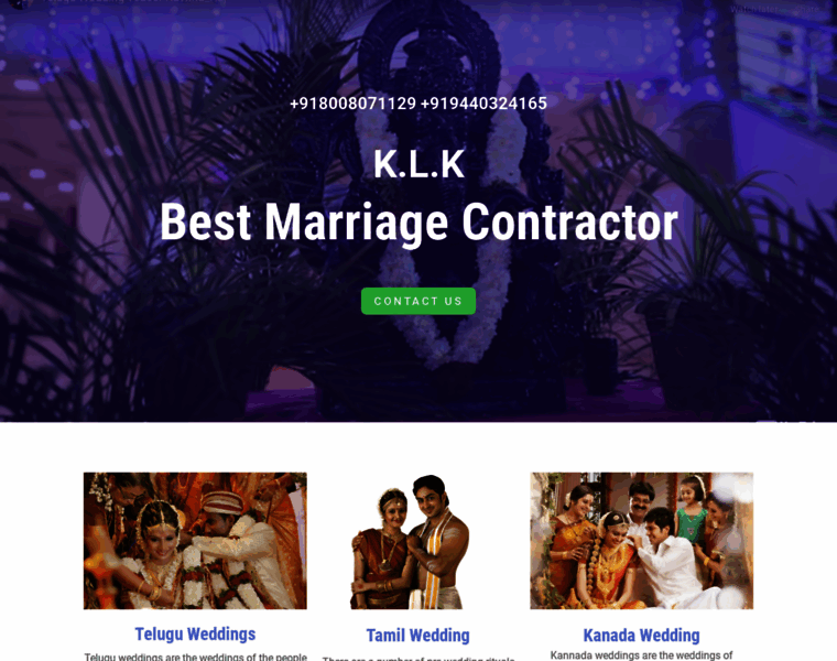 Marriagecontractor.in thumbnail