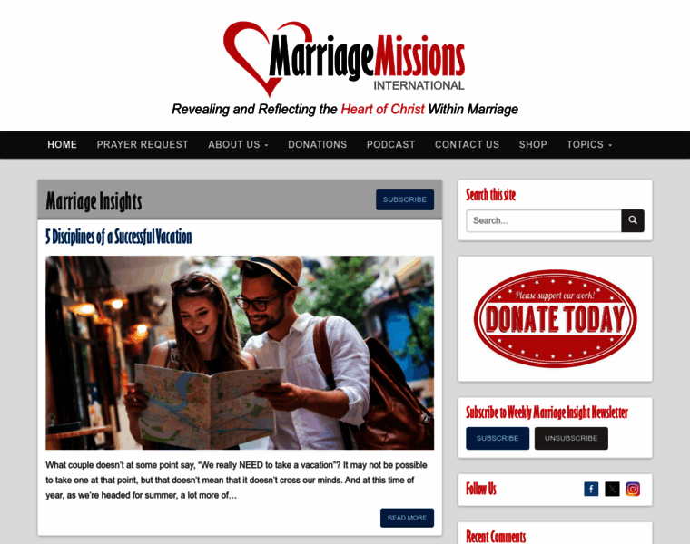 Marriagemissions.com thumbnail