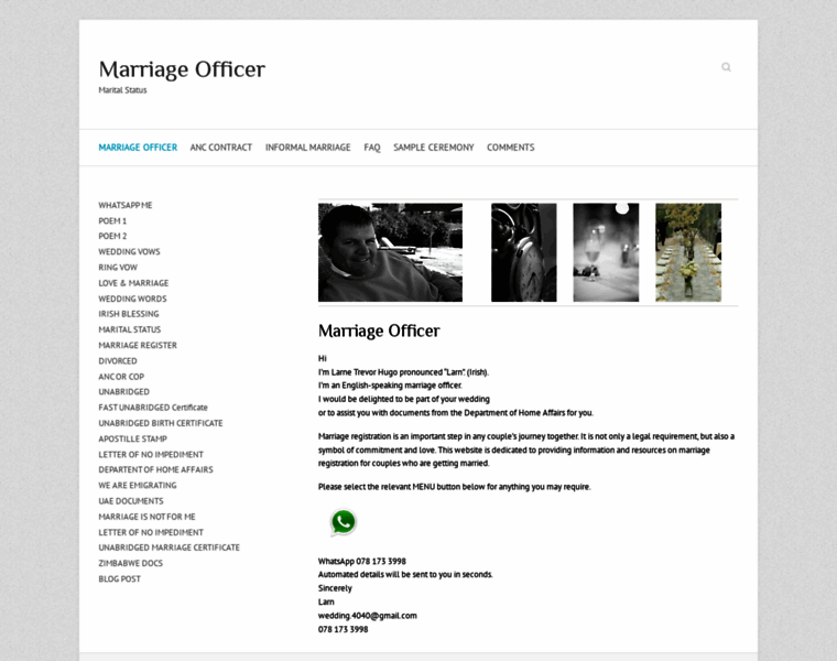 Marriageregistration.co.za thumbnail