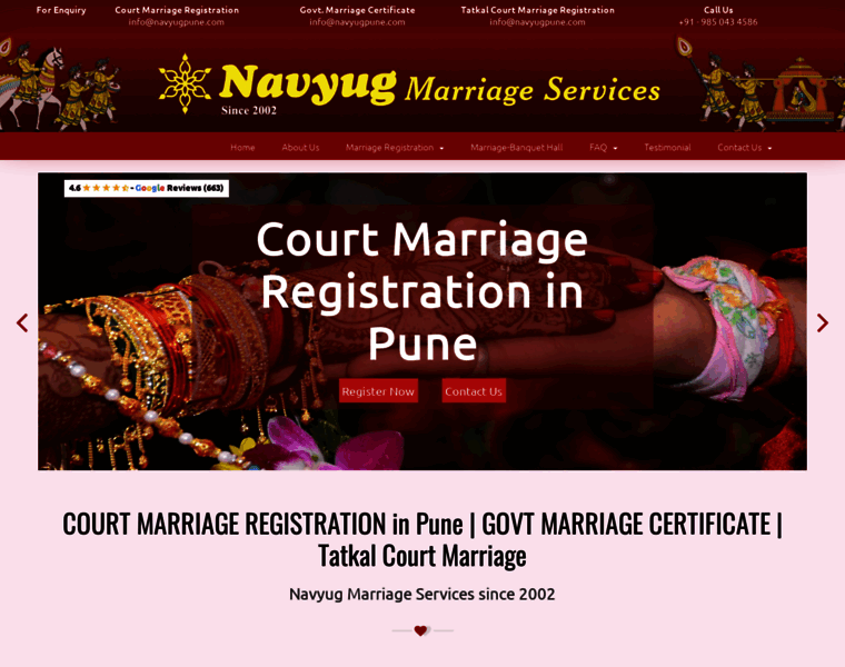 Marriageregistrationpune.com thumbnail