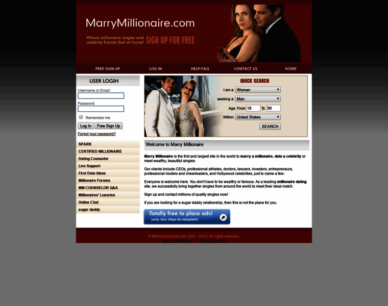 Marrymillionaire.com thumbnail
