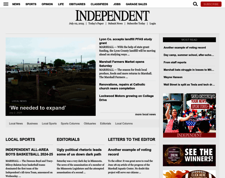 Marshallindependent.com thumbnail Marshallindependent.com thumbnail