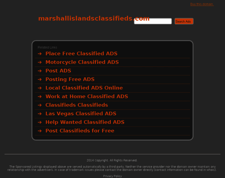 Marshallislandsclassifieds.com thumbnail