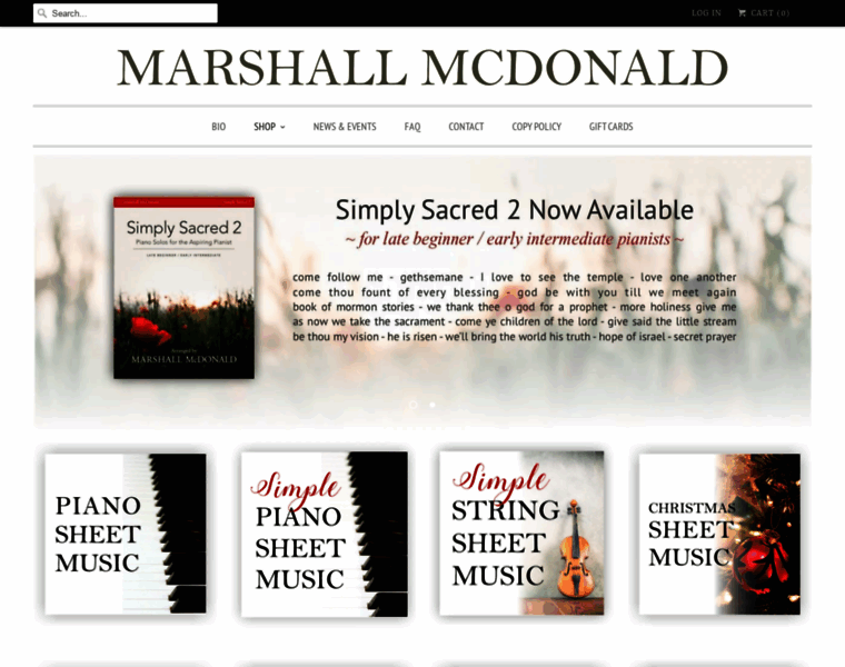 Marshallmcdonaldmusic.com thumbnail