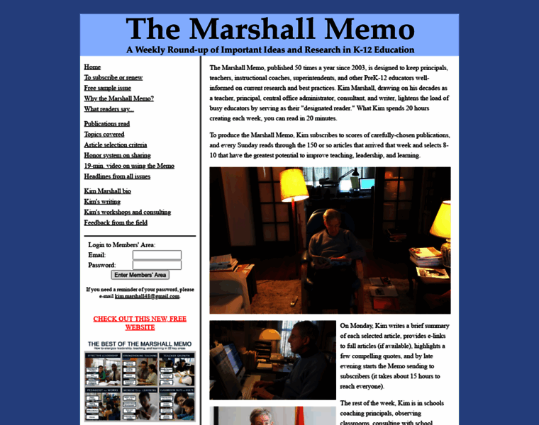 Marshallmemo.com thumbnail