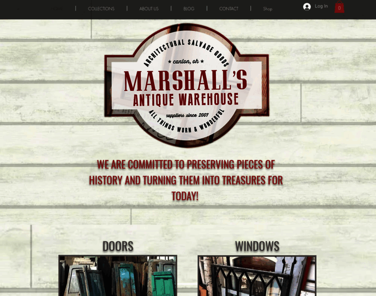 Marshallsantiquewarehouse.com thumbnail