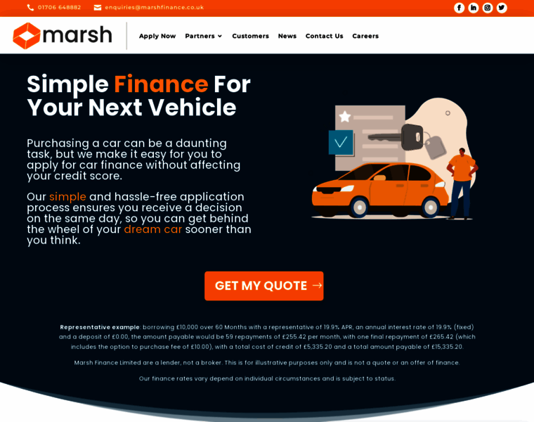 Marshfinance.com thumbnail