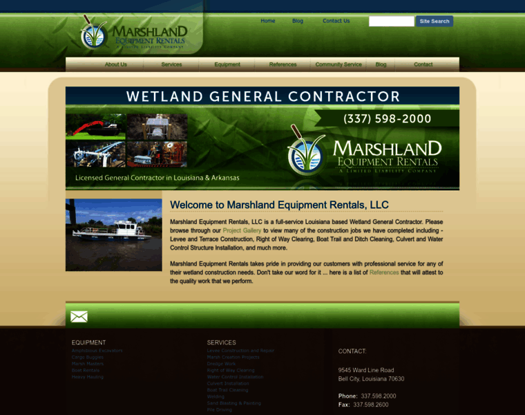 Marshlandequipment.com thumbnail