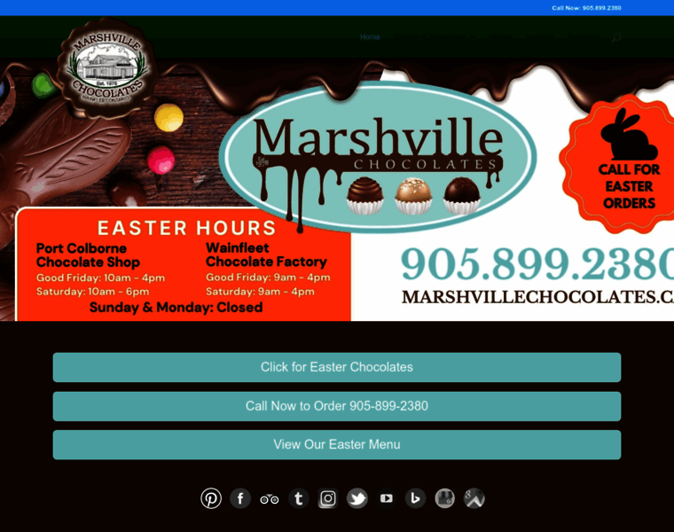 Marshvillechocolates.ca thumbnail