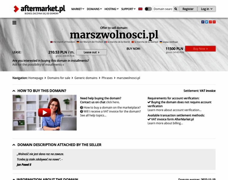 Marszwolnosci.pl thumbnail