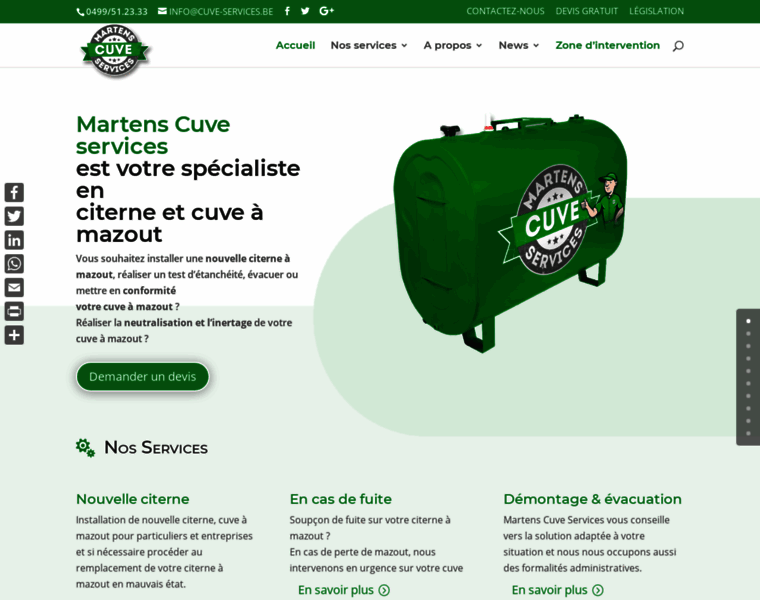 Martens-cuve-services.be thumbnail