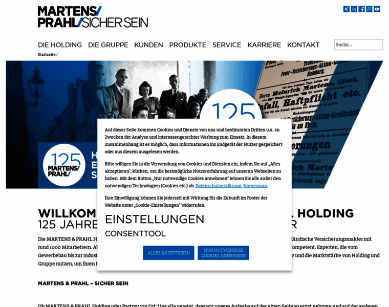 Martens-prahl-holding.de thumbnail