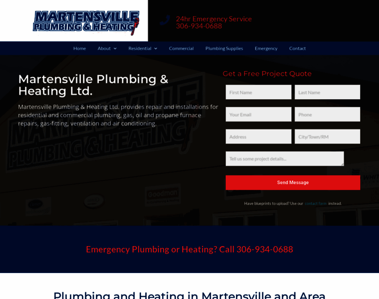 Martensvilleplumbing.ca thumbnail