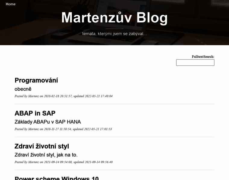 Martenzblog.cz thumbnail