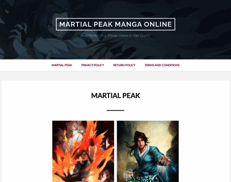 Martial-peak.com thumbnail