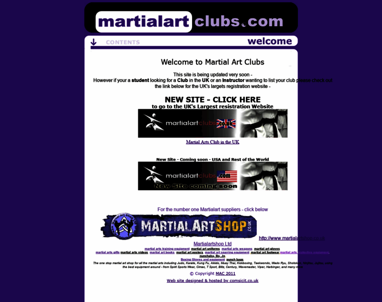Martialartclubs.com thumbnail