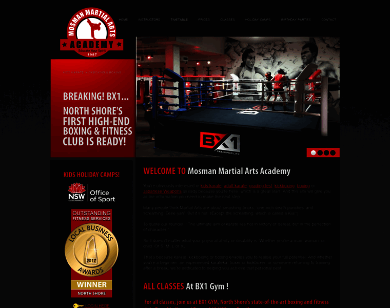 Martialartsacademy.com.au thumbnail