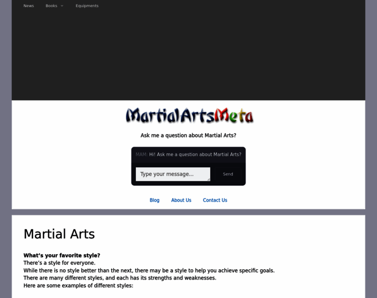 Martialartsmeta.com thumbnail