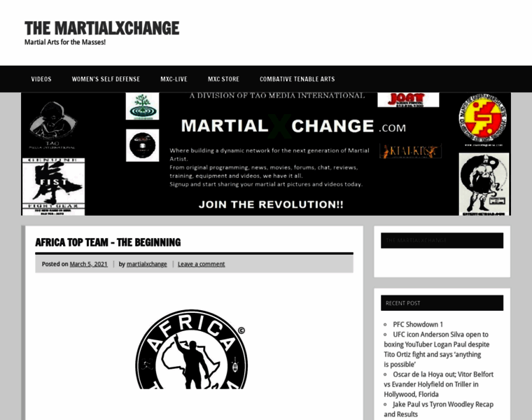 Martialxchange.com thumbnail