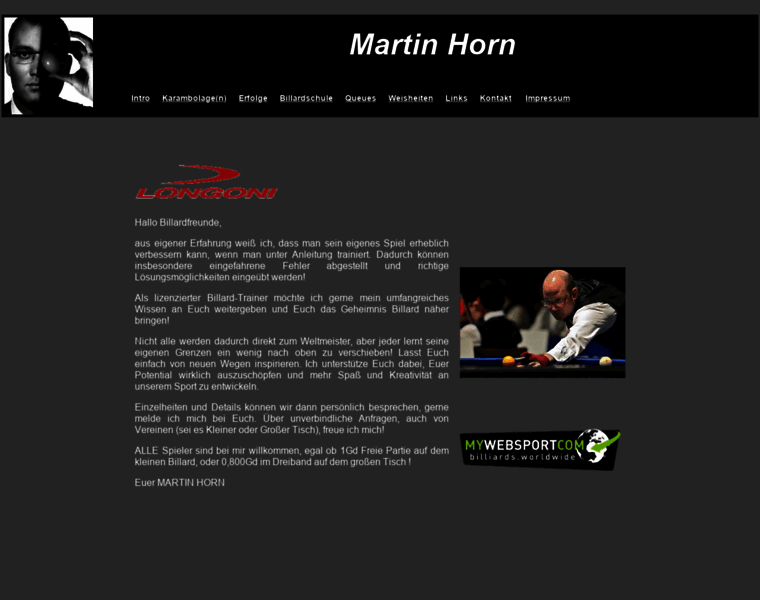 Martin-horn.com thumbnail