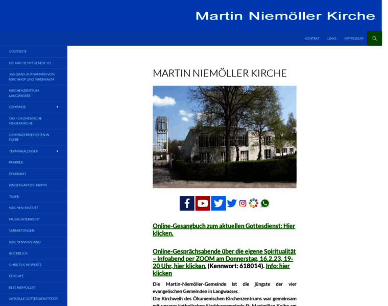 Martin-niemoeller-kirche.de thumbnail