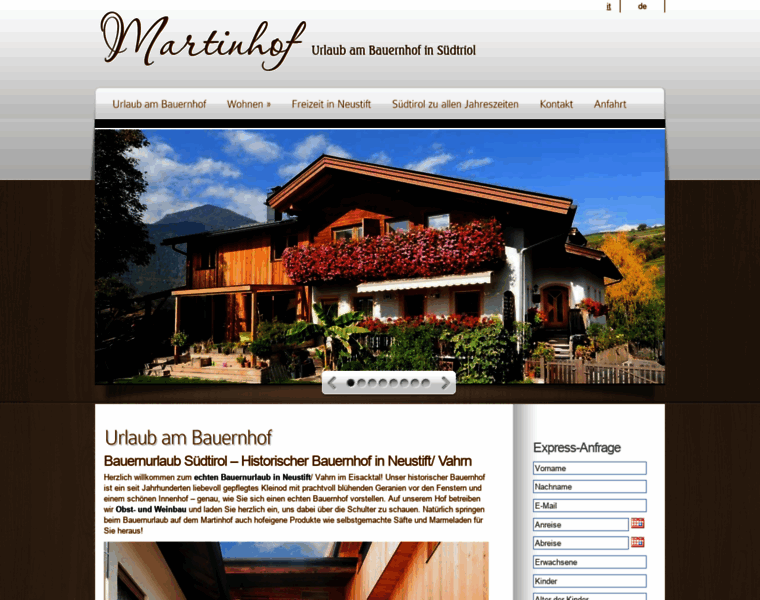 Martinhof-neustift.com thumbnail