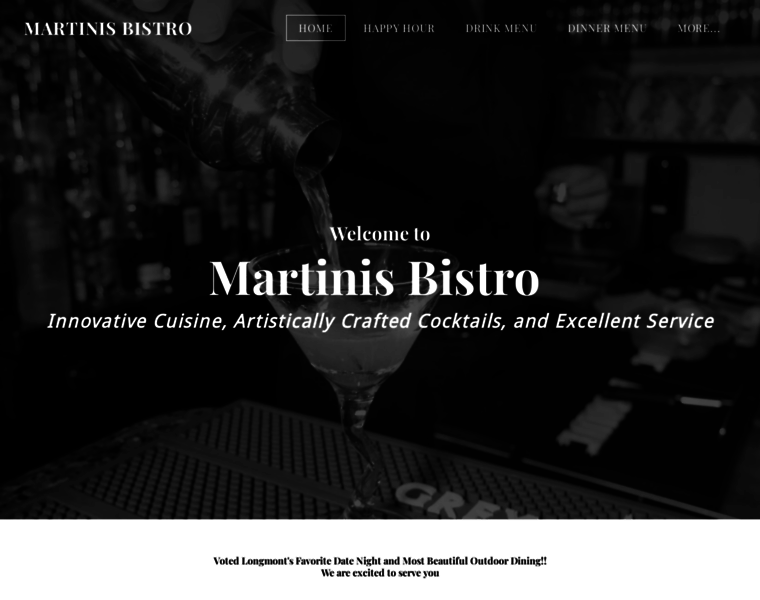 Martinisbistro.com thumbnail