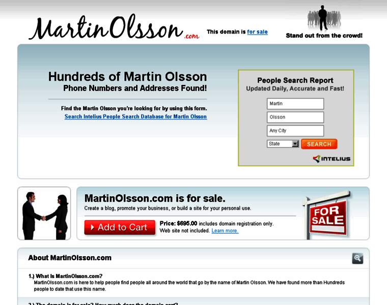 Martinolsson.com thumbnail