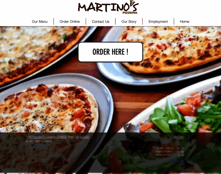 Martinos-pizzeria.com thumbnail