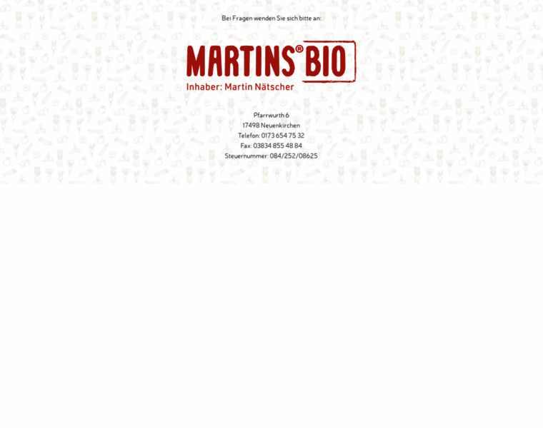 Martins-bio.de thumbnail