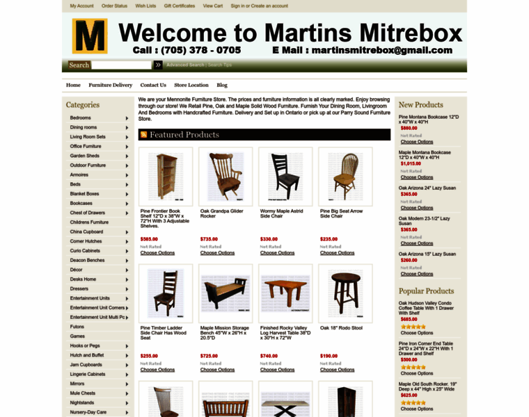 Martinsmitreboxfinefurniture.com thumbnail